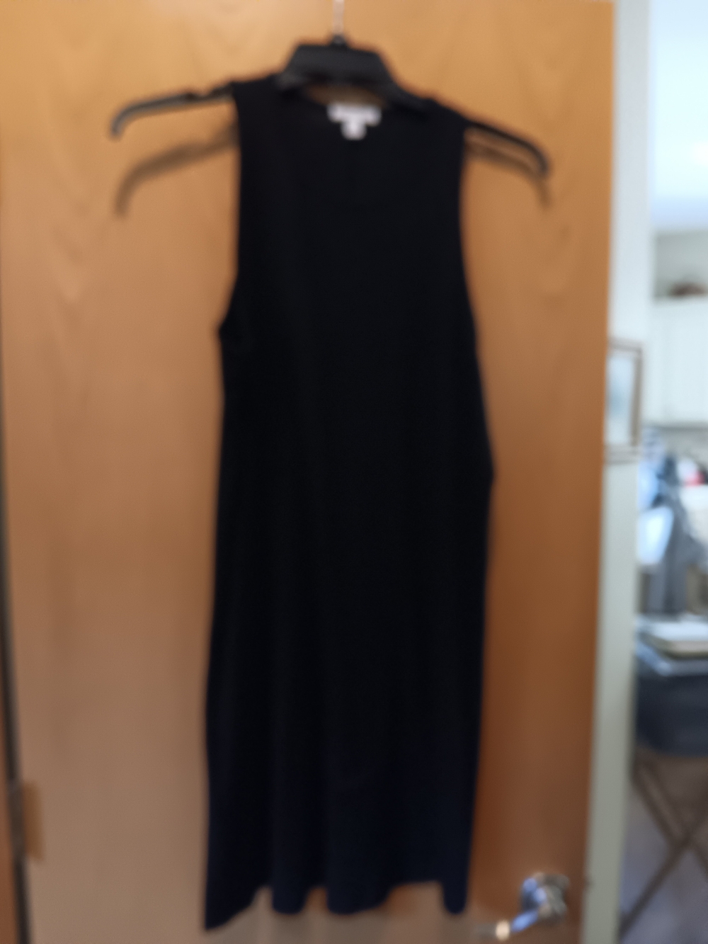 Womens Size XXL, Nine West Black Sleeveless Midi Tank Dress - Picture 1 of 3